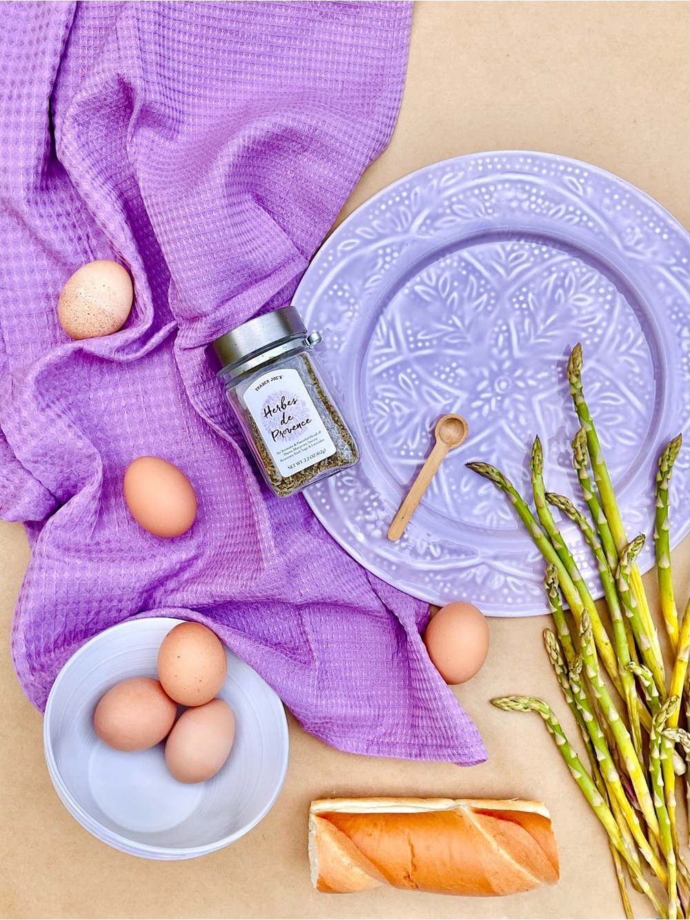 Bundle ❉ Anthro Camilla Dish Towel & Terrain Dugg Enamel Charger Lilac Lavender